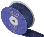 Eleganza Denim Ribbon 38mm x 5m - Ribbons